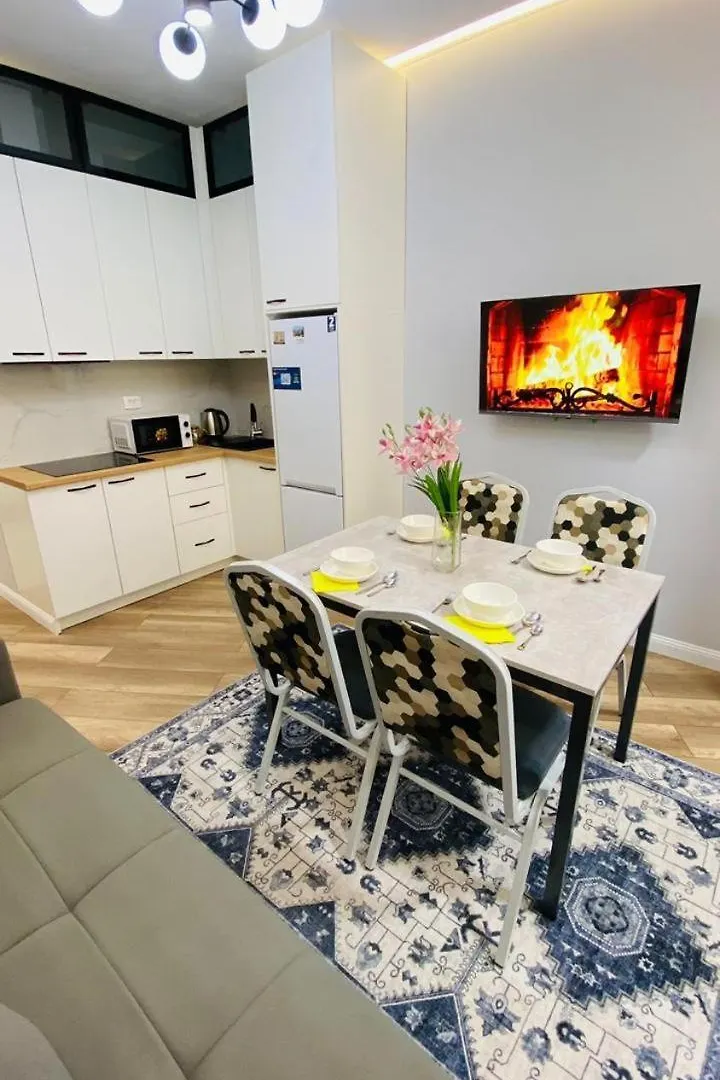Apartment Уютная Квартира Возле Мегы Almaty